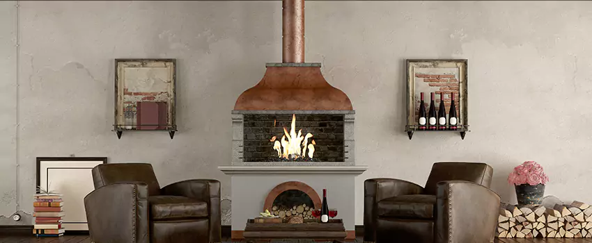 Thelin Hearth Products Providence Pellet Insert Fireplace Installation in Prospect Heights, IL