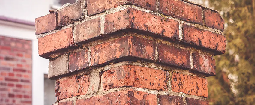 Cracked Chimney Bricks Repair Cost in Prospect Heights, Illinois
