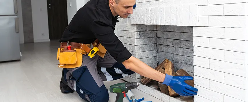 Fireplace Damaged Damper Frame Repair Services in Prospect Heights, Illinois