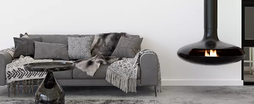 Circular Hanging Fireplace Installation Services in Prospect Heights, IL